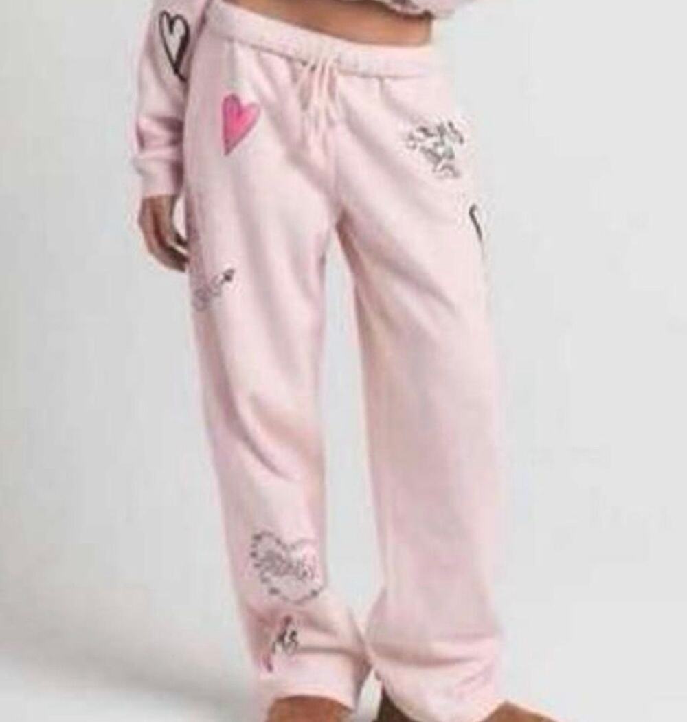 NWOT SKIMS Valentine's Day cotton fleece sweatpants
